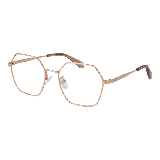 Polaroid Women’s Optical Glasses – Rose Gold Square Frame, 55mm