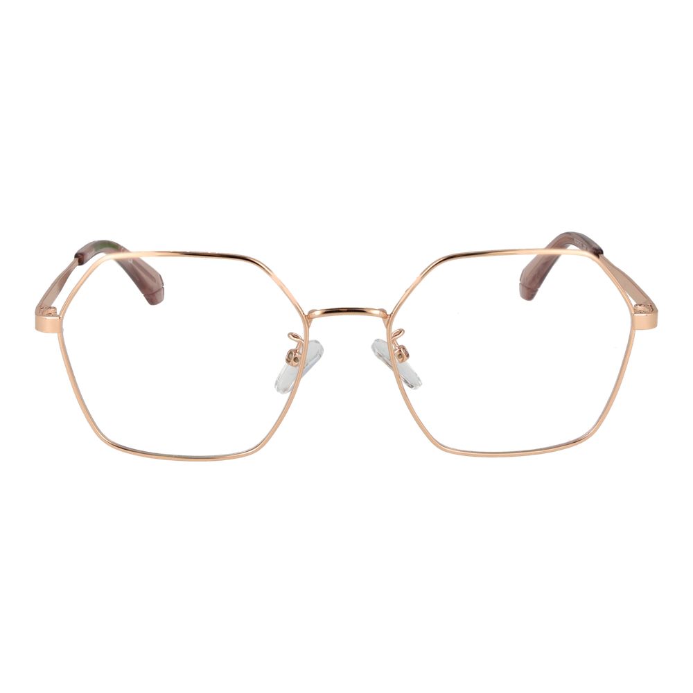 Polaroid Women’s Optical Glasses – Rose Gold Square Frame, 55mm
