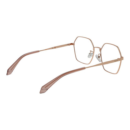 Polaroid Women’s Optical Glasses – Rose Gold Square Frame, 55mm