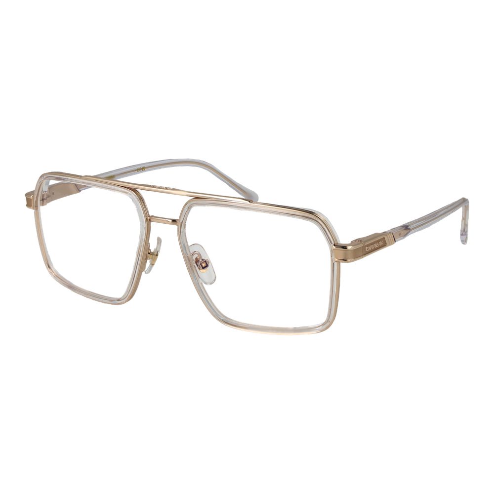 Carrera Gold Metal Glasses – Aviator Full-Rim Frame