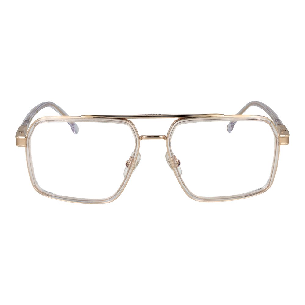 Carrera Gold Metal Glasses – Aviator Full-Rim Frame