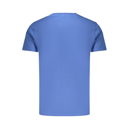 Rifle Blue Cotton Men's T-Shirt
