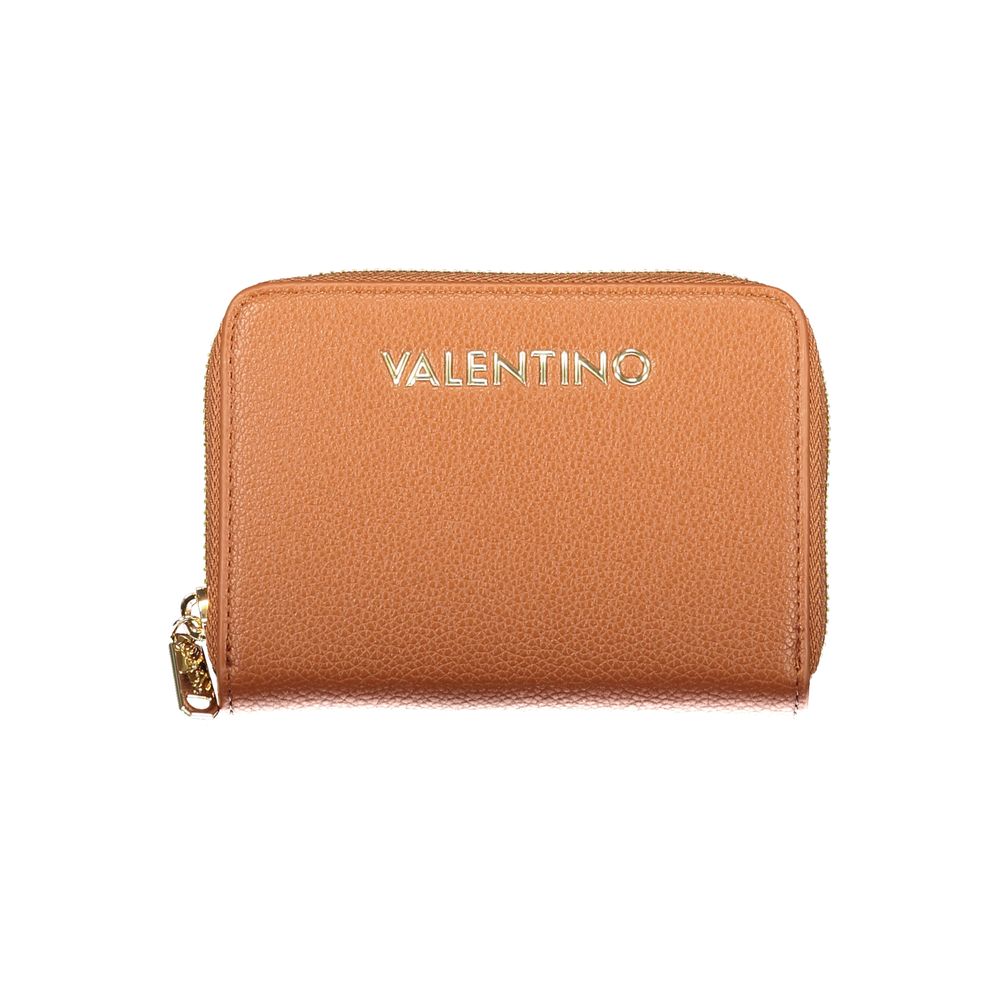 Mario Valentino Brown Faux Leather Wallet