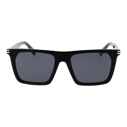 Marc Jacobs Men’s Sunglasses – Black Acetate Frame, Grey Lenses