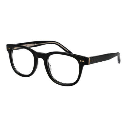Tommy Hilfiger Men's Optical Glasses – Black Round Frame, 51mm