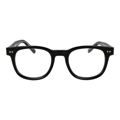 Tommy Hilfiger Men's Optical Glasses – Black Round Frame, 51mm