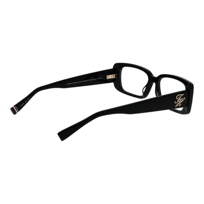 Tommy Hilfiger Women’s Optical Glasses – Black Rectangle Frame