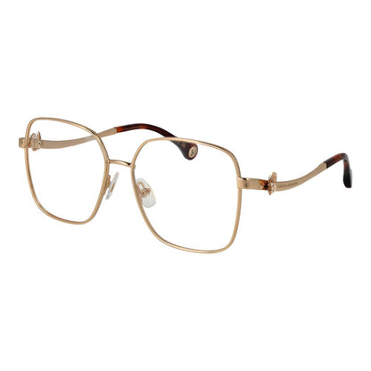 Carolina Herrera Women’s Gold Metal Glasses – Square Frame