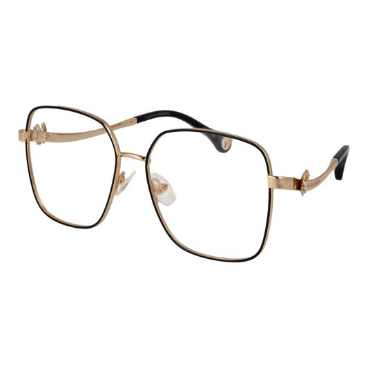 Carolina Herrera Women's Gold Metal Glasses – Square Frames