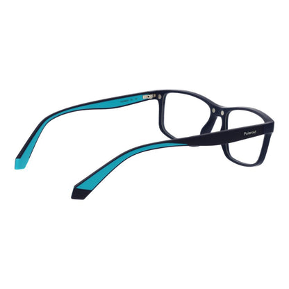 Polaroid Men’s Sunglasses – Blue Rectangle Frame, Polarized Lenses
