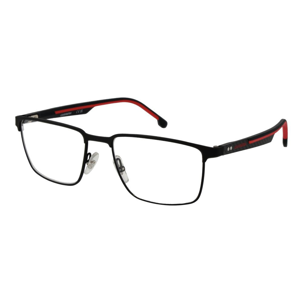 Carrera Men's Optical Glasses – Black Rectangle Frame, 55mm