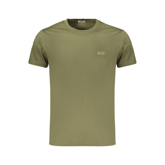 Rifle Green Cotton T-Shirt - Effortless Casual Style