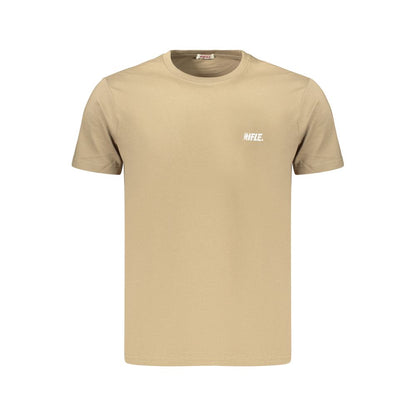 Rifle Brown Cotton T-Shirt - Effortless Casual Wear