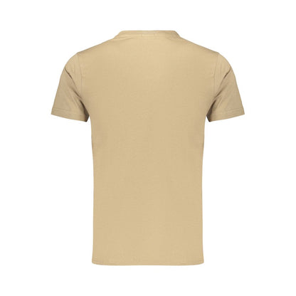 Rifle Brown Cotton T-Shirt - Effortless Casual Wear