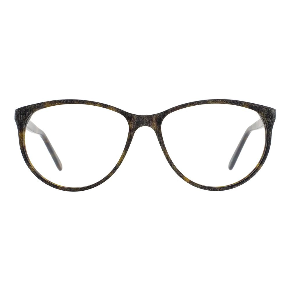 Andy Wolf Women’s Acetate Glasses – Brown Oval Frames