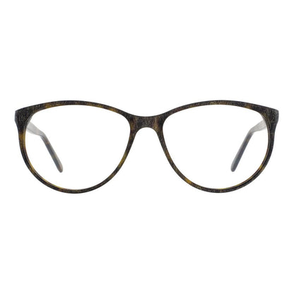 Andy Wolf Women’s Acetate Glasses – Brown Oval Frames