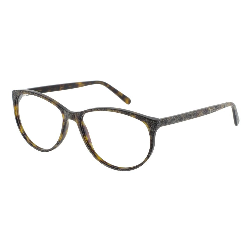 Andy Wolf Women’s Acetate Glasses – Brown Oval Frames