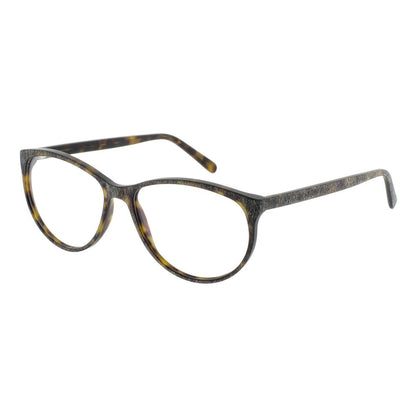Andy Wolf Women’s Acetate Glasses – Brown Oval Frames