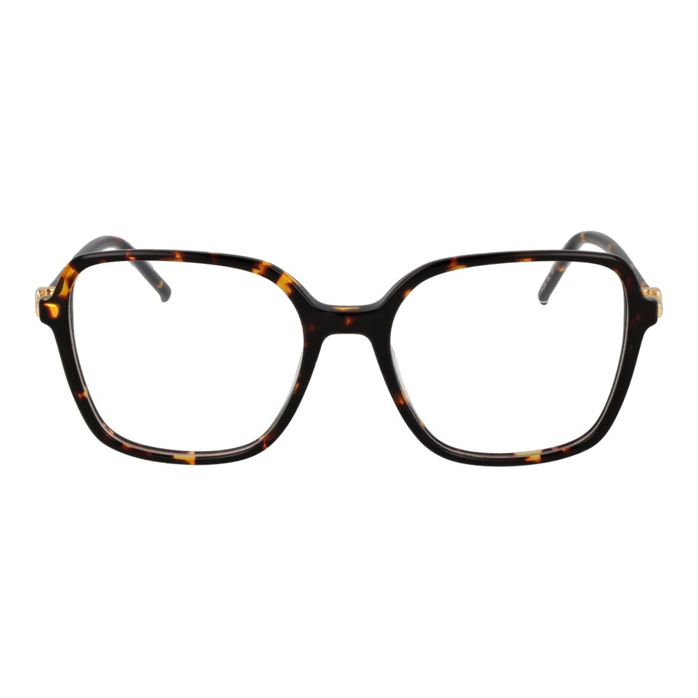Tommy Hilfiger Women’s Brown Acetate Glasses – Square Frames