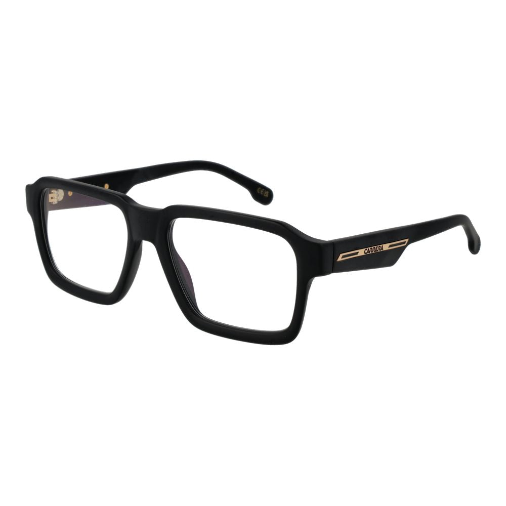 Carrera Men's Black Acetate Glasses – Rectangle Full-Rim Frames