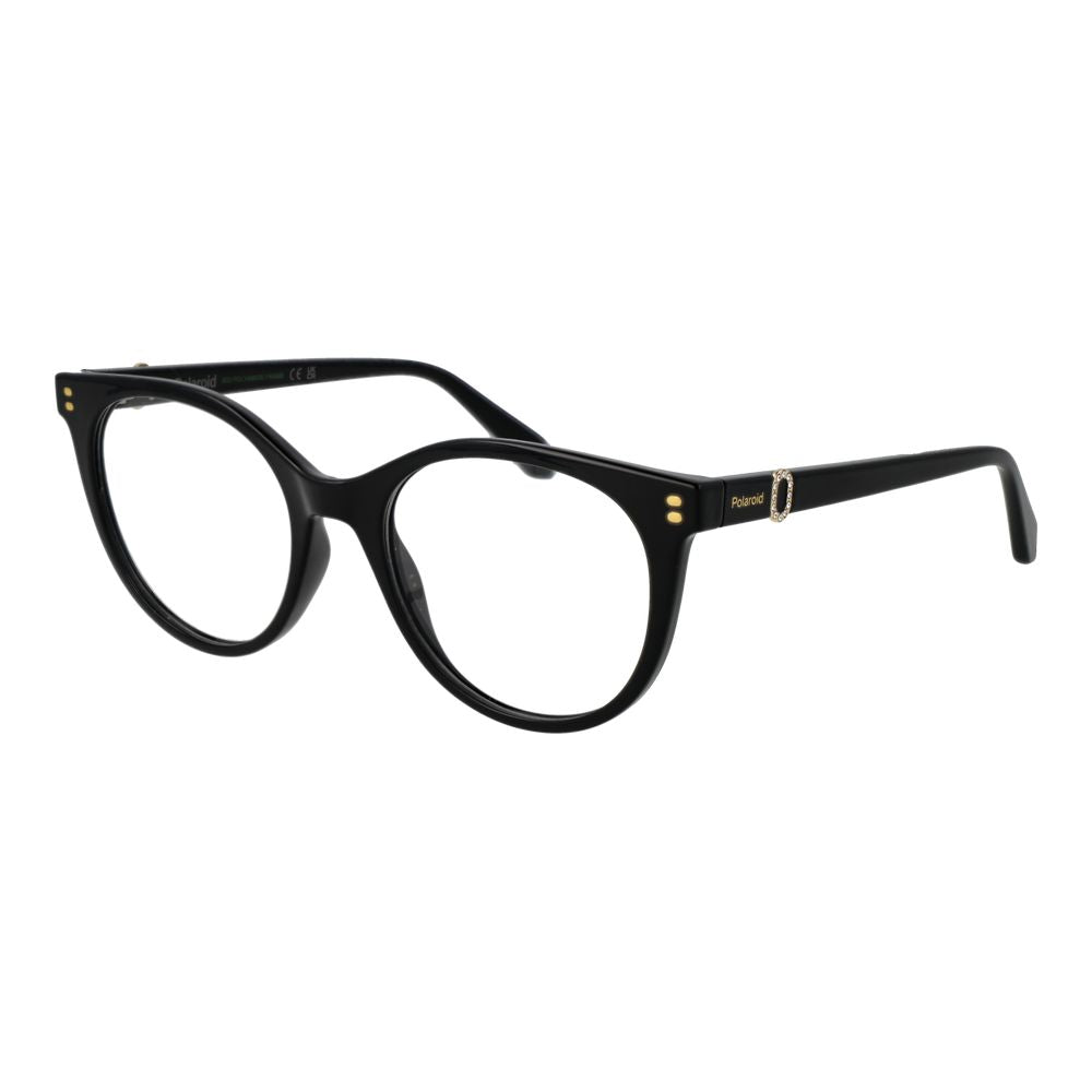 Polaroid Women’s Optical Glasses – Black Cat Eye Frame, 52mm