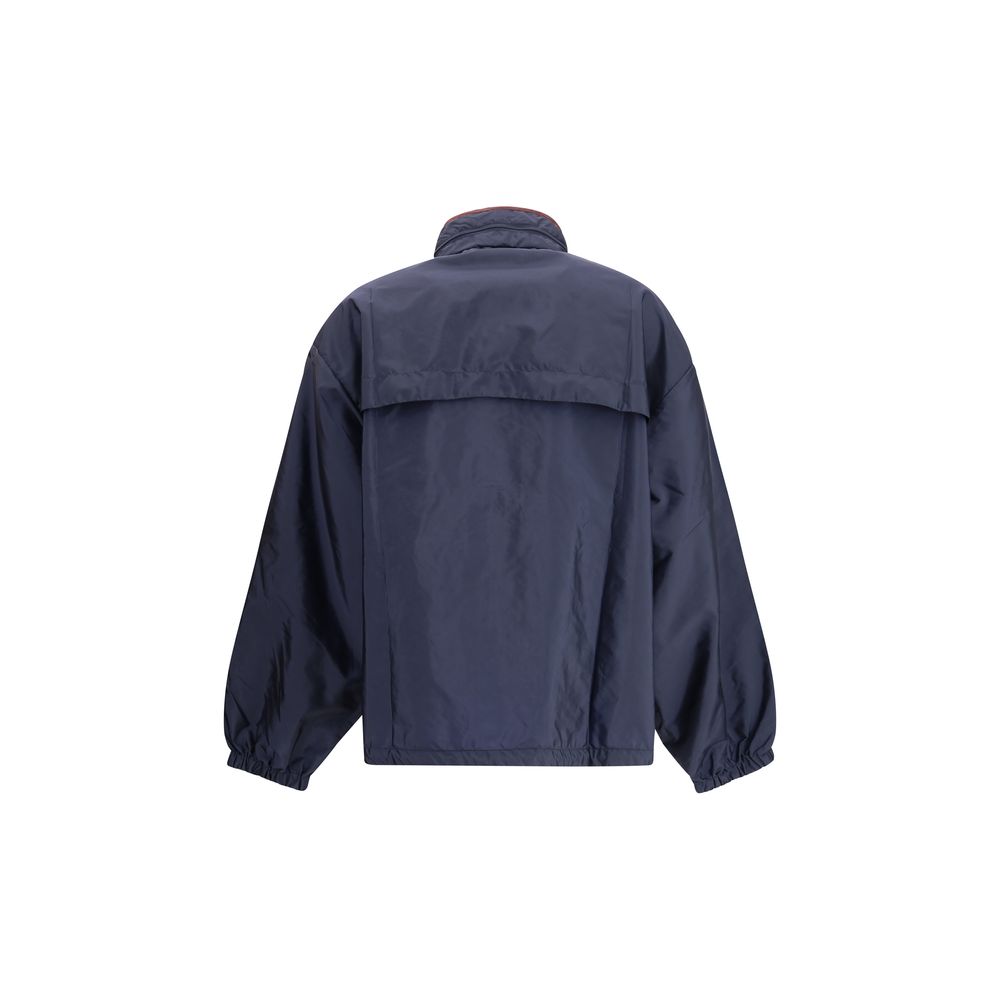 Prada Re-Nylon Blouson Jacket in Blue