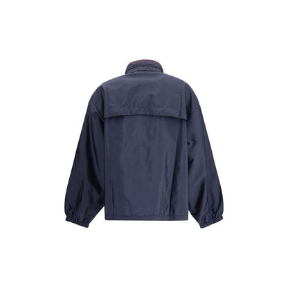 Prada Re-Nylon Blouson Jacket in Blue