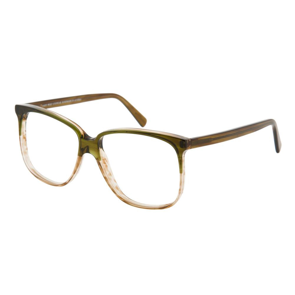 Andy Wolf Bicolor Acetate Glasses – Green Rectangle Frame