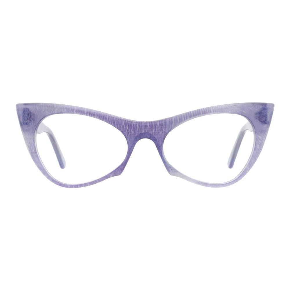 Andy Wolf Women's Purple Acetate Glasses – Cat Eye Frames