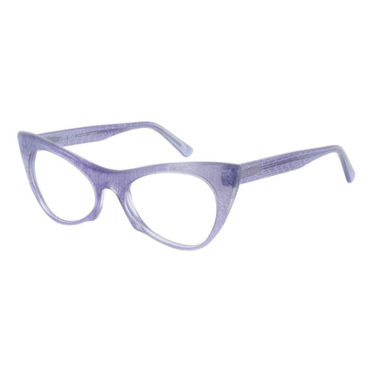 Andy Wolf Women's Purple Acetate Glasses – Cat Eye Frames