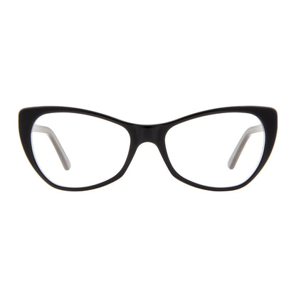 Andy Wolf Women’s Optical Glasses – Grey Cat Eye Frame, 54mm