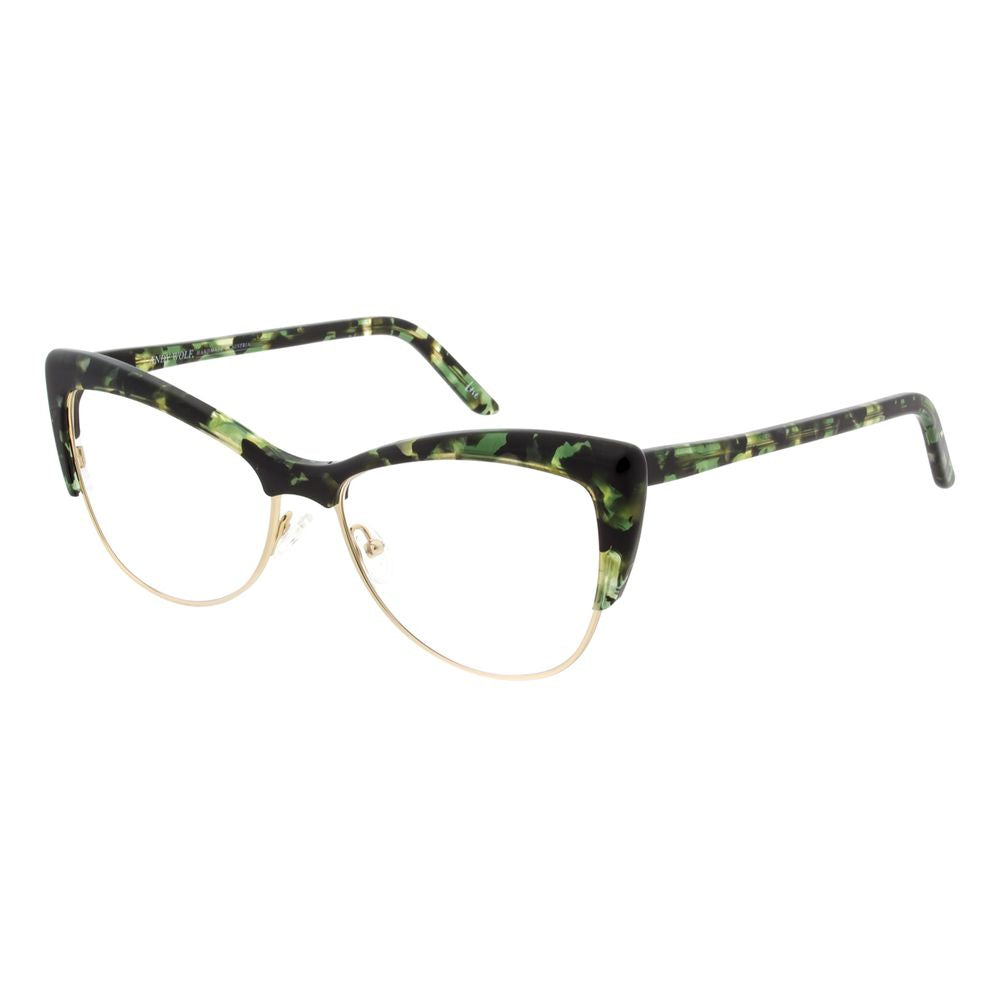 Andy Wolf Women’s Optical Glasses – Green Cat Eye Frames