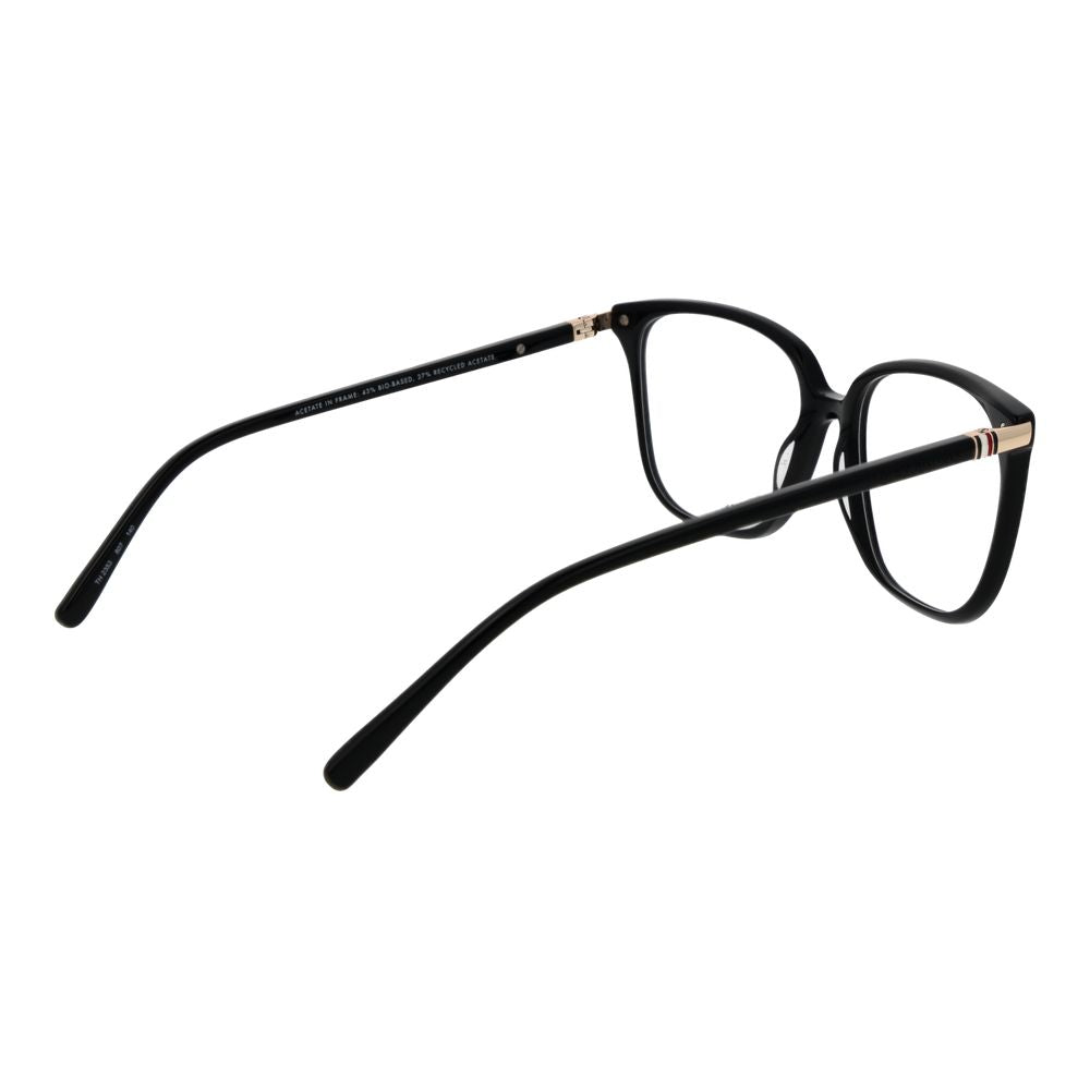 Tommy Hilfiger Women’s Optical Glasses – Black Square Frame, 54mm