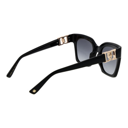 Dsquared² Women’s Sunglasses – Black Butterfly Frame, Grey Gradient Lenses