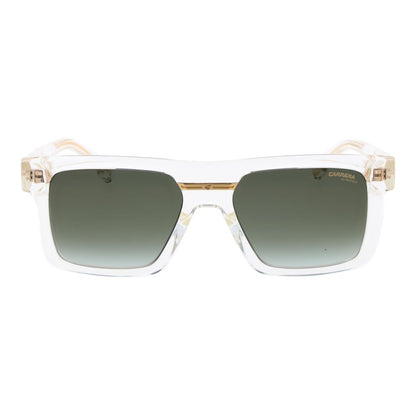 Carrera Men's Transparent Sunglasses – Green Gradient Lenses