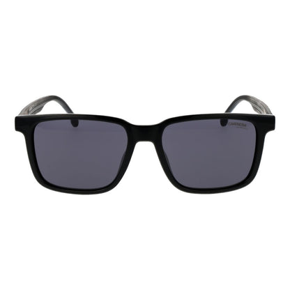 Carrera Men's Sunglasses – Black Full-Rim Frame, Grey Lenses