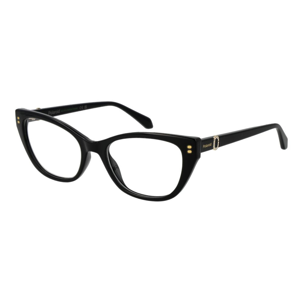 Polaroid Women’s Optical Glasses – Black Cat Eye Frames, 53mm