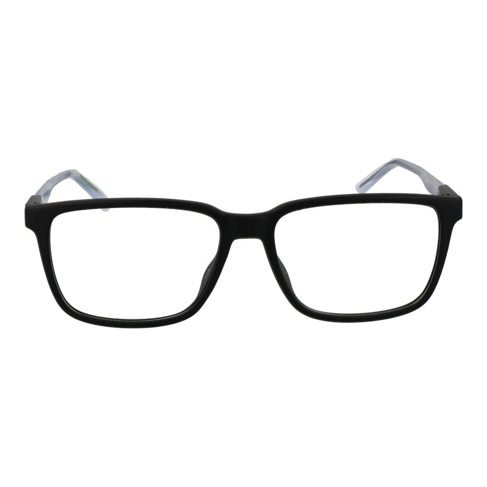 Polaroid Men’s Optical Glasses – Black Square Frame, 56mm