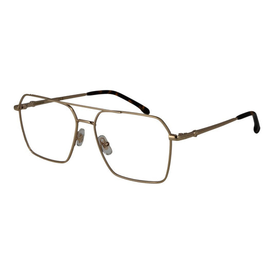 Carrera Women's Gold Metal Glasses – Square Full-Rim Frames