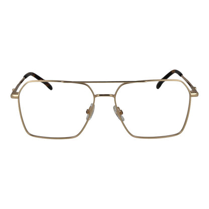 Carrera Women's Gold Metal Glasses – Square Full-Rim Frames