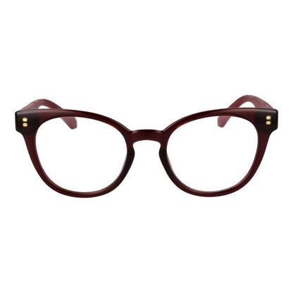 Polaroid Women's Optical Glasses – Red Round Frame, 51mm