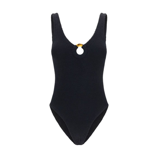 Hunza G Black Celine One-Piece Swimsuit