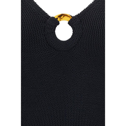 Hunza G Black Celine One-Piece Swimsuit