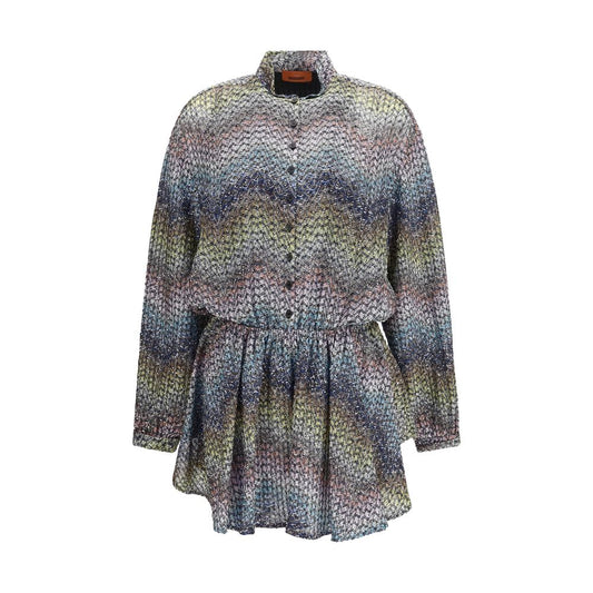 Missoni Caperdoni Multicolor Viscose Casual Dress