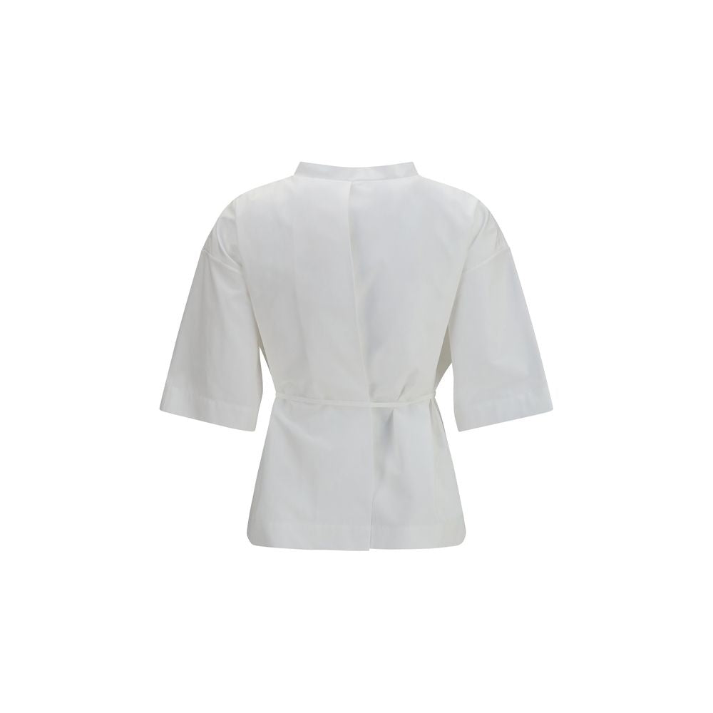 Calvin Klein Lynn White Cotton Shortsleeve Shirt
