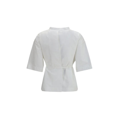 Calvin Klein Lynn White Cotton Shortsleeve Shirt