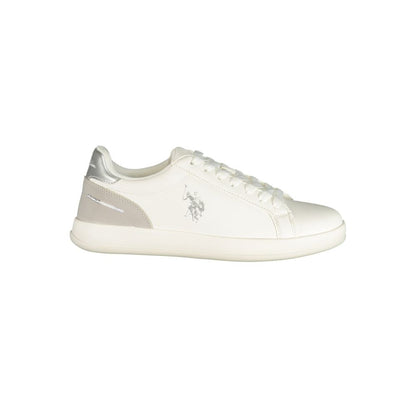 U.S. POLO ASSN. White Women's Sneakers