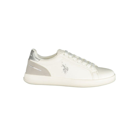 U.S. POLO ASSN. White Women's Sneakers