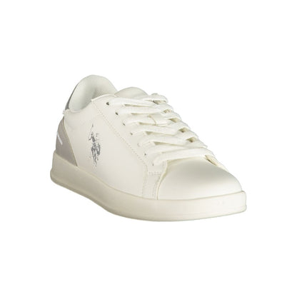 U.S. POLO ASSN. White Women's Sneakers