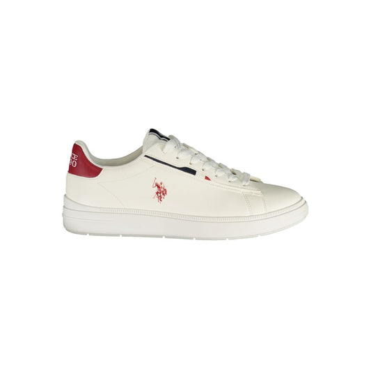 U.S. Polo Assn. White Men's Sneakers